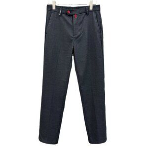 Kiton Simple Black Casual Trousers